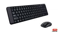 Ratón y teclado Logitech Wireless MK220