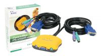 Conmutador mini KVM Sunix PS2 2 > 1 2048 x 1536 400MHz