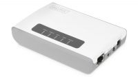 Servidor de impresora Wireless 300Mb/s 2 x USB
