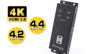 Multiplicador HDMI Matrix 4 x 2 puertos 4K