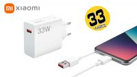 Cargador Xiaomi 1x USB-A 33W Máx. 3A  Blanco
