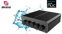 Caja Mini ITX-Revel Canyon de aluminio, tipo UCFF, USB 3.0, SSD/HDD, 2,5", IP65, Negra exterior