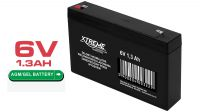 Batería Xtreme  de gel 6V 1.3Ah
