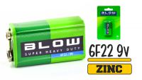 Pilha 6F22 cloreto Zinco Super Heavy Duty 9V blister