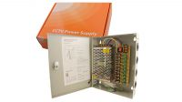 Fuente de alimentación para CCTV con 9 salidas 12V 5A AC100-240V caja metálica