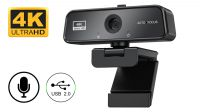 Webcam USB 2.0  4K  CMOS 1/2.3" 8Mp com micro 1.40 m.