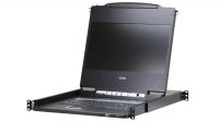 Consola LCD de 17" FullHD DVI / VGA / HDMI KVM USB port