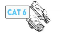Conectores RJ-45 Cat. 6