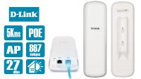 AP D-Link Ext. Giga Enlaces punto a punto 802.11e 5Ghz hasta 867Mbps PoE IP66 15dBi