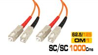 Cable de fibra óptica SC-SC 10m.