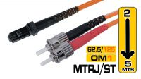 Cable de fibra óptica MTRJ-ST
