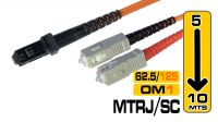 Cable de fibra óptica MTRJ-SC