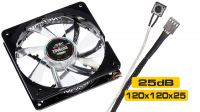 Ventilador Enermax TB Vegas Duo, 120mm, LED's, 2 colores, controlador de velocidad