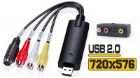 Adaptador USB 2.0 para captura de video y audio externo