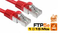 Cable de red FTP Cat. 5E Rojo