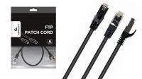 Cables de red Cat. 6 FTP Negros