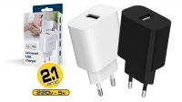 Cargador USB Universal 1x2.4A Gembird Negro