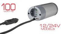Adaptadores de alimentación de automóvil 24V --> 220V