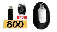 Rato óptico wireless ligação por USB