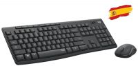 Teclado y ratón inalámbricos Logitech Silent Touch MK295 Español Gris