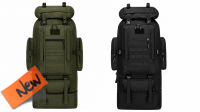 NBT 008 : Mochila multi usos em polyester de 100L impermeavel (Verde militar)