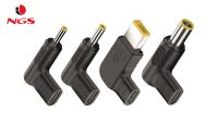 Juego de 4 conectores USB-C compatibles con portátiles Lenovo 45-100W