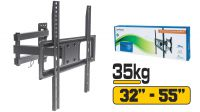 Soporte LCD 32"-55" 35Kg. inclinable Vesa máx. 400x400 negro