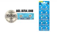 Pilha alcalina 1.5V blister LR754/LR48 (10)