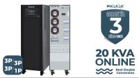 SAI PHASAK 20000VA Tempus 3P/3P - 3P/1P Online Trifásica convertible (1.0 FP)