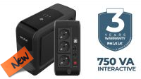 UPS Phasak Smart Lite series 750Va Led