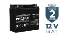 Batería Phasak  Sellada plomo-ácido estandar 12V 18Ah