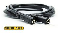 Cable multimedia audio estéreo Jack Hembra a Jack Hembra 10m