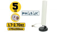 Antena interior omnidireccional de sobremesa de 5 dBi PHASAK