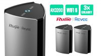 Punto de acesso Ruijie/Reyee Int Wireless Dual Radio 2x2 MESH Wifi 6 Kit 2uds