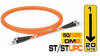 Cable de fibra óptica ST-ST