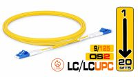 Cable de fibra óptica monomodo LC-LC 9/125 Duplex