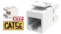 Conector Keystone Hembra UTP RJ45 Cat.5E