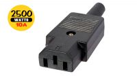 Conector SFO 220V recta Hembra