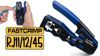 Alicate crimpadora PHASAK RJ45 Fastcrimp profesional con pelacables