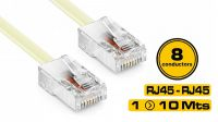 Cable de extensión RJ45 8P M/M