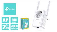 Repetidor wireless 2 antenas  TP-Link TL-WA860RE con schuko 300Mbps