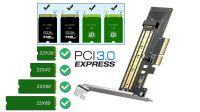 tarjeta Ugreen CM302 PCI-E 3.0 M.2 NVMe