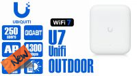 Ponto de acesso Unifi Wifi 7 Outdoor MIMO UBN-U7-OUT