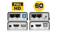 Extensor HDMI/USB por UTP Cat.5e Full HD 1080p 60m