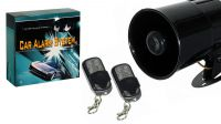 Kit alarma con mandos para automóvil con indicadores de voz